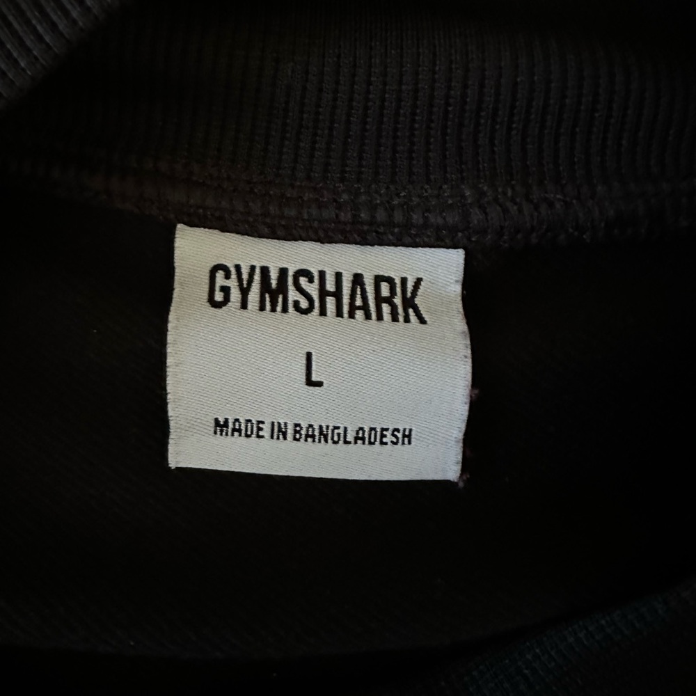 Gymshark‎ Recess black track top full zip ladies size Large - Picture 3 of 8